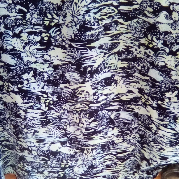 Christopher & Banks Monochrome Patterned Blouse - Picture 15 of 16